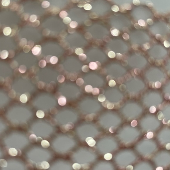 NEW Glittery Rose Gold Decorative Ribbon - Picture 5 of 8